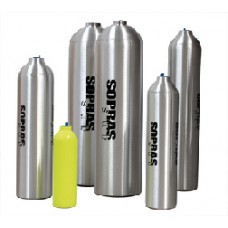 Aluminium tank 0,9ltr (S6) DOT 207bar