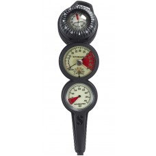 3 GAUGE IN-LINE CONSOLE W/FS-2 COMPASS